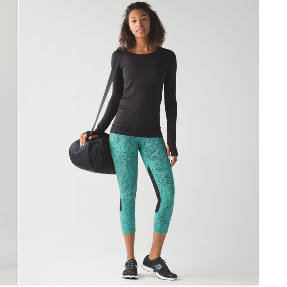 Like New LuluLemon Pace Rival Crop